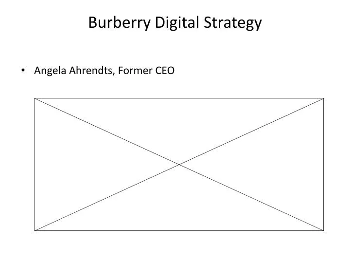 Burberry group outlet strategy