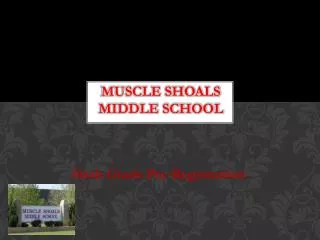 Muscle Shoals Middle School