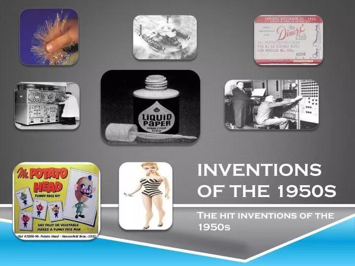 inventions of the 1950s