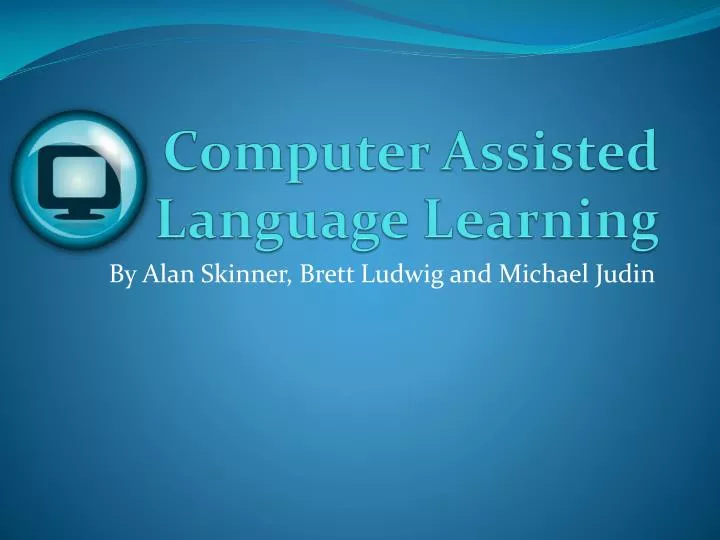 computer assist ed language learning