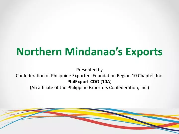 northern mindanao s exports