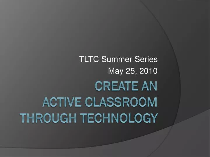 tltc summer series may 25 2010