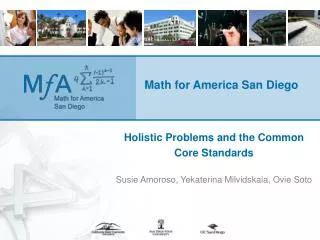 Math for America San Diego