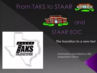 From TAKS to STAAR