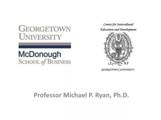 Professor Michael P. Ryan, Ph.D.