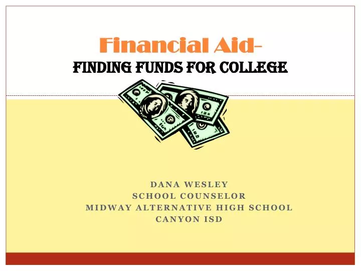 financial aid finding funds for college