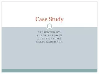 case study