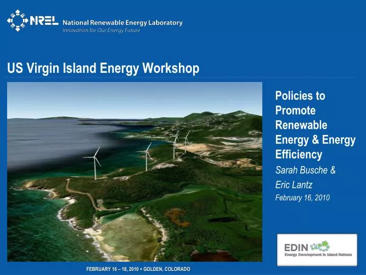 us virgin island energy workshop