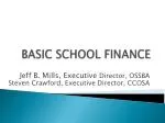 BASIC SCHOOL FINANCE - slide 1