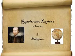 Renaissance England 1485-1603