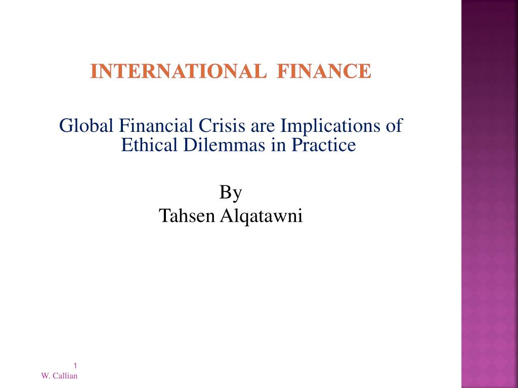 PPT - International Finance PowerPoint Presentation, free download - ID ...
