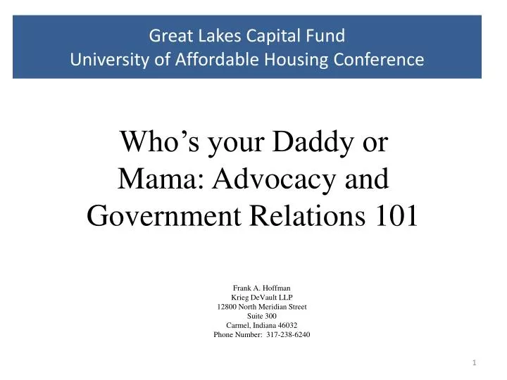great lakes capital fund university of affordable housing conference