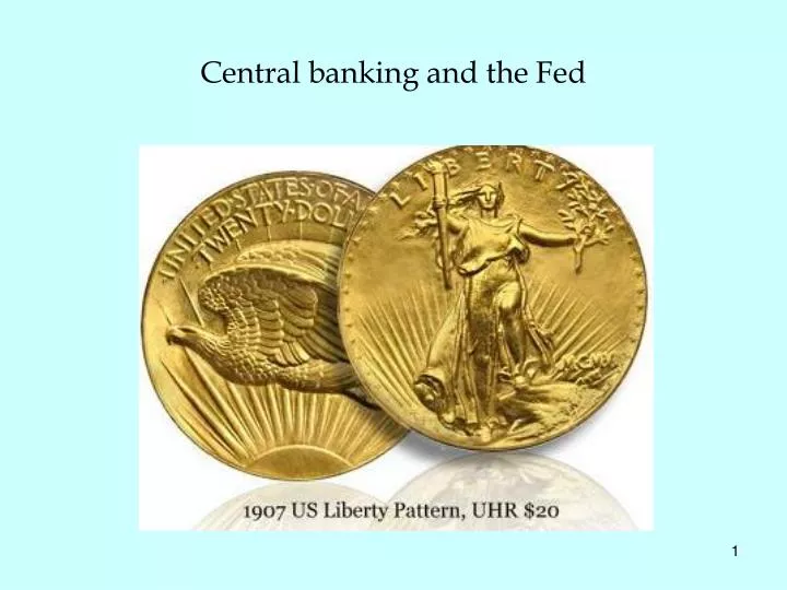 central banking and the fed