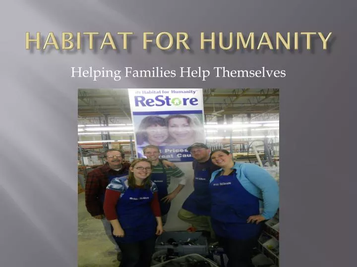 habitat for humanity