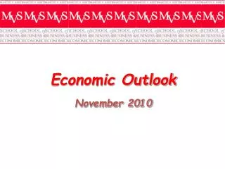 Economic Outlook November 2010