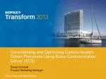 KOFAX Tranform 2013 - slide 1