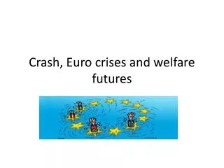 Crash, Euro crises and welfare futures