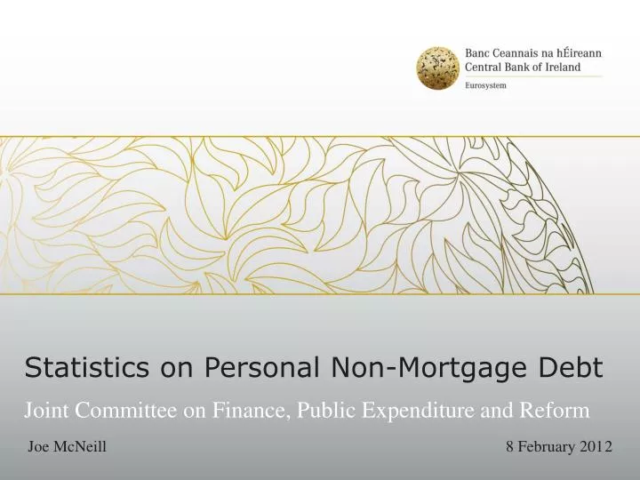 statistics on personal non mortgage debt