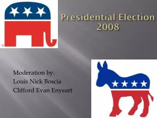 Presidential Election 2008