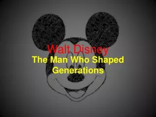 Walt Disney