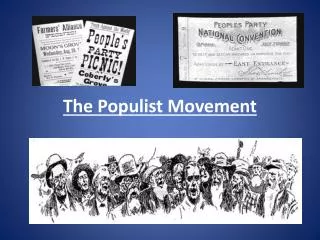 the populist movement