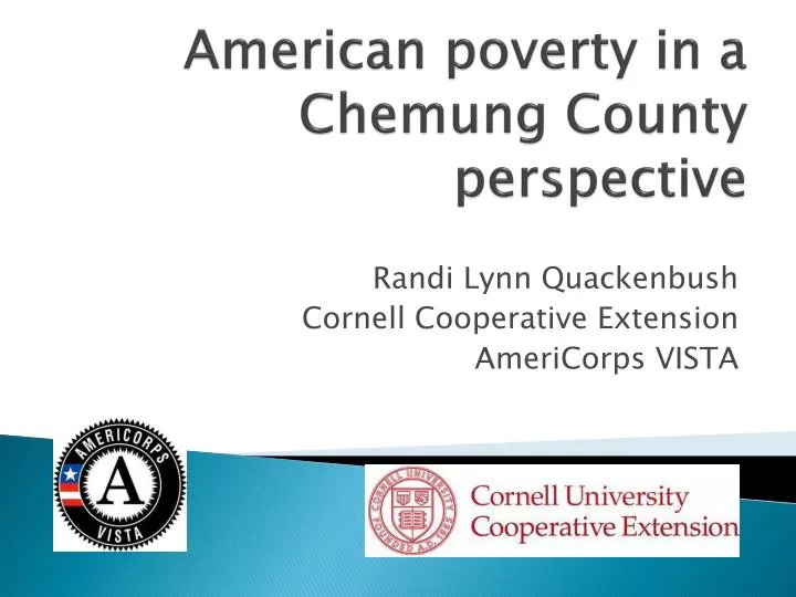 american poverty in a chemung county perspective