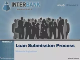 Loan Submission Process