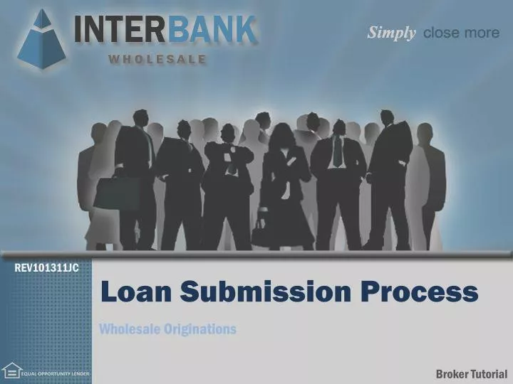 loan submission process