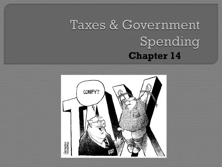 taxes government spending