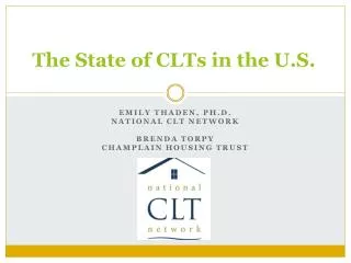 The State of CLTs in the U.S.