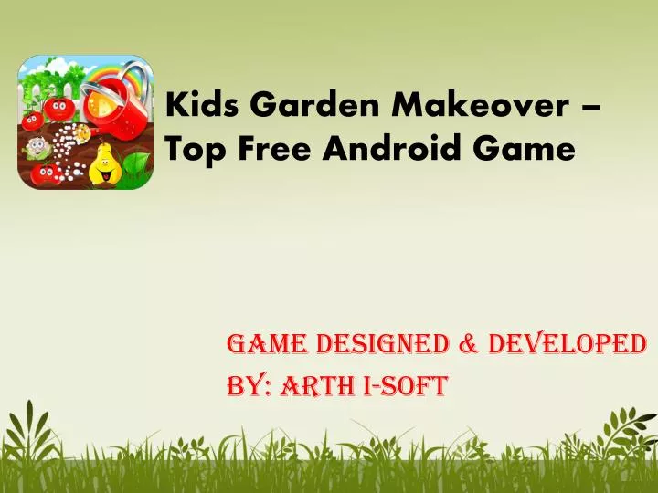 kids garden makeover top free android game