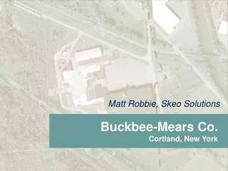 Buckbee-Mears Co. Cortland, New York