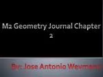 M2 Geometry Journal Chapter 2 - slide 1