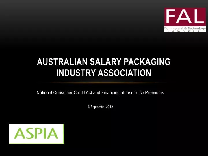 australian salary packaging industry association
