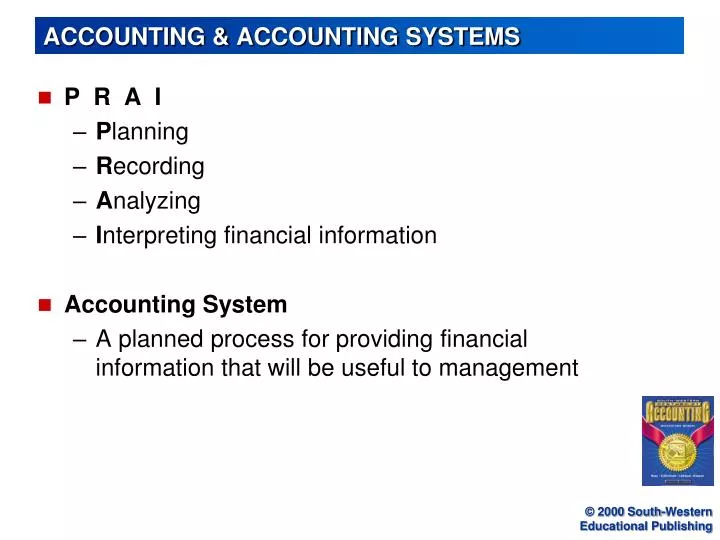 accounting accounting systems