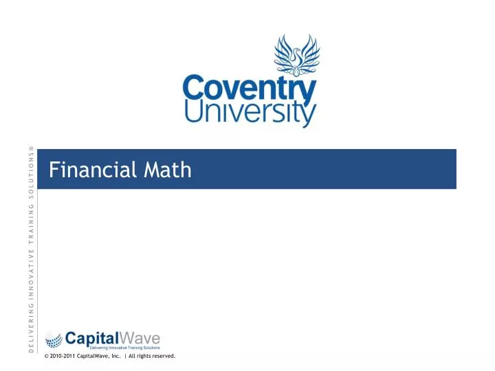 financial math