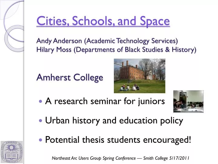 cities schools and space