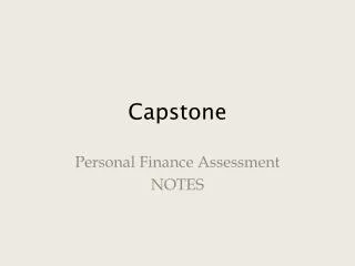 Capstone