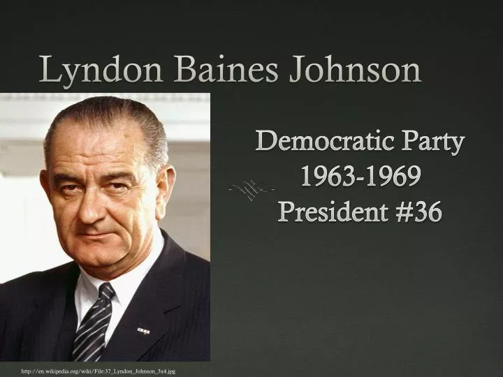 lyndon baines johnson