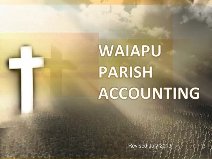 waiapu parish accounting