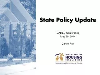 State Policy Update