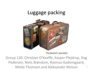L uggage packing