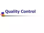 Quality Control - slide 1