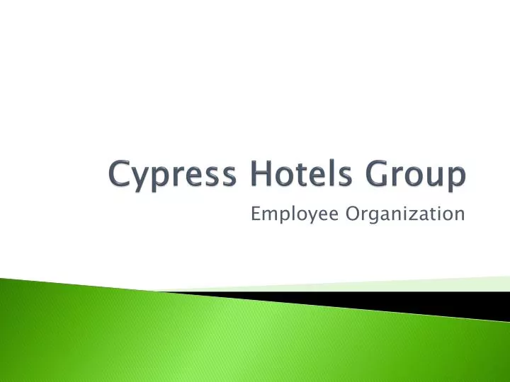 cypress hotels group