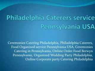 Catering Meridiths, Ceremonies Catering Service, Food Organi