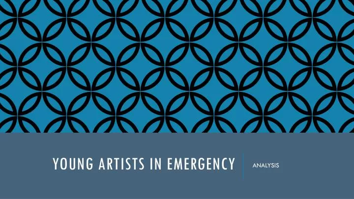 young artists in emergency