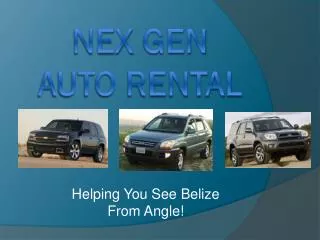 Nex Gen Auto Rental