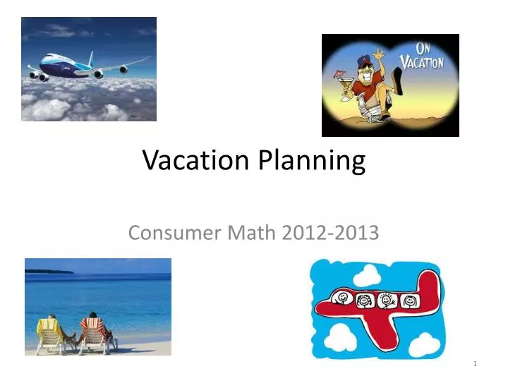 vacation planning