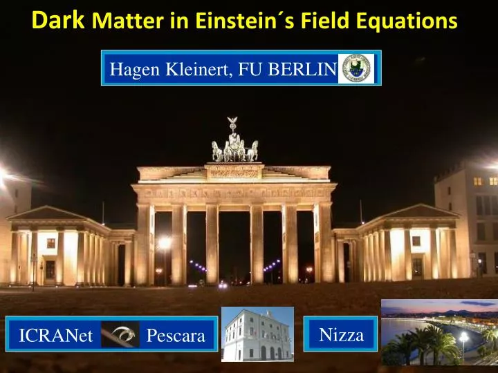 dark matter in einstein s field equations