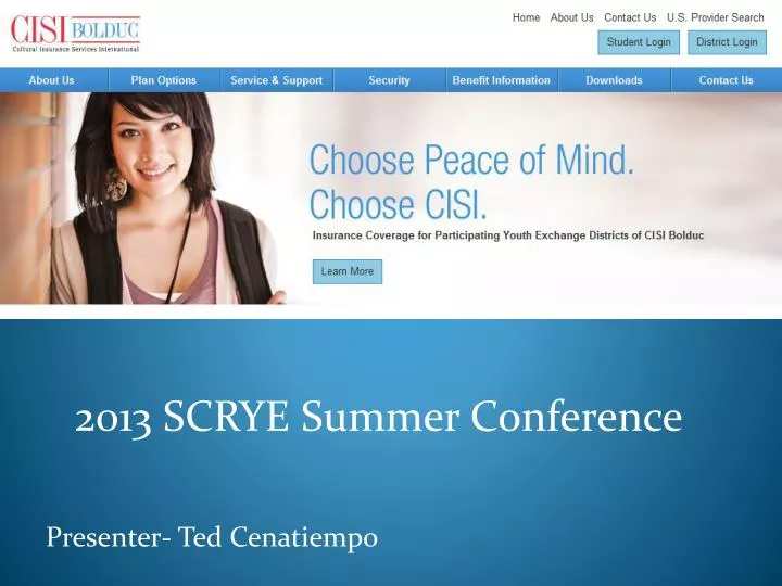 2013 scrye summer conference presenter ted cenatiempo